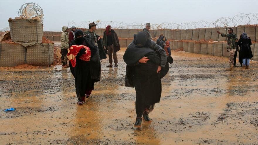 Rukban camp Syria refugees