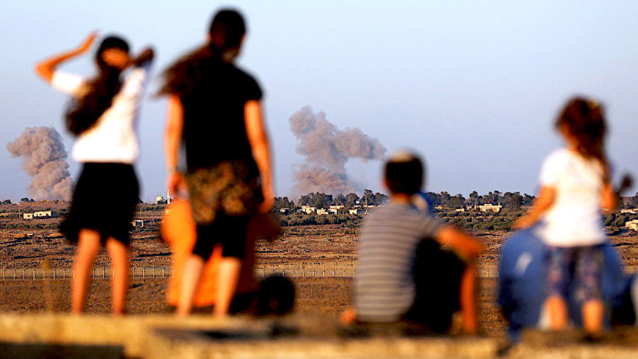 Click to enlarge Israeli bombing Syria