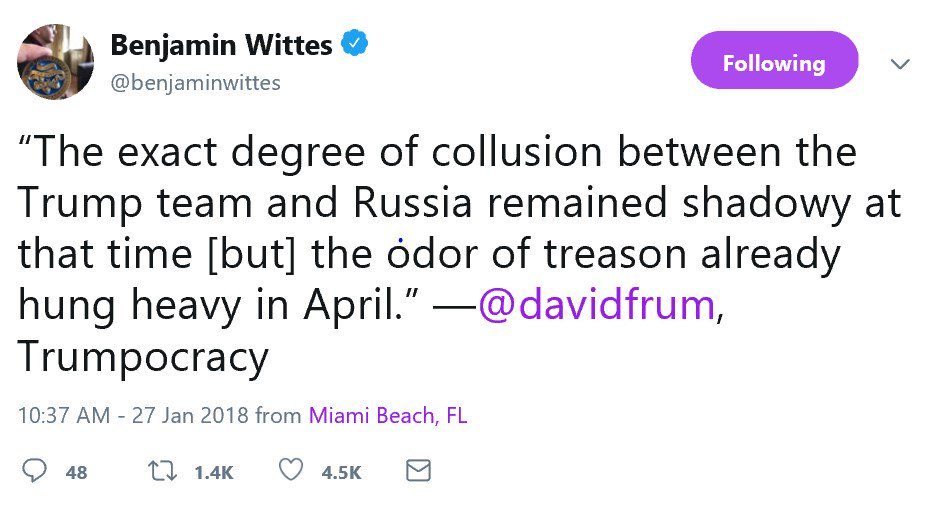 Click to enlarge russia collusion tweet