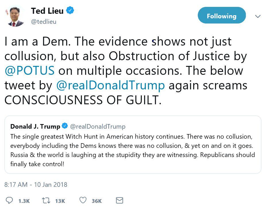 Click to enlarge trump obstruction justice