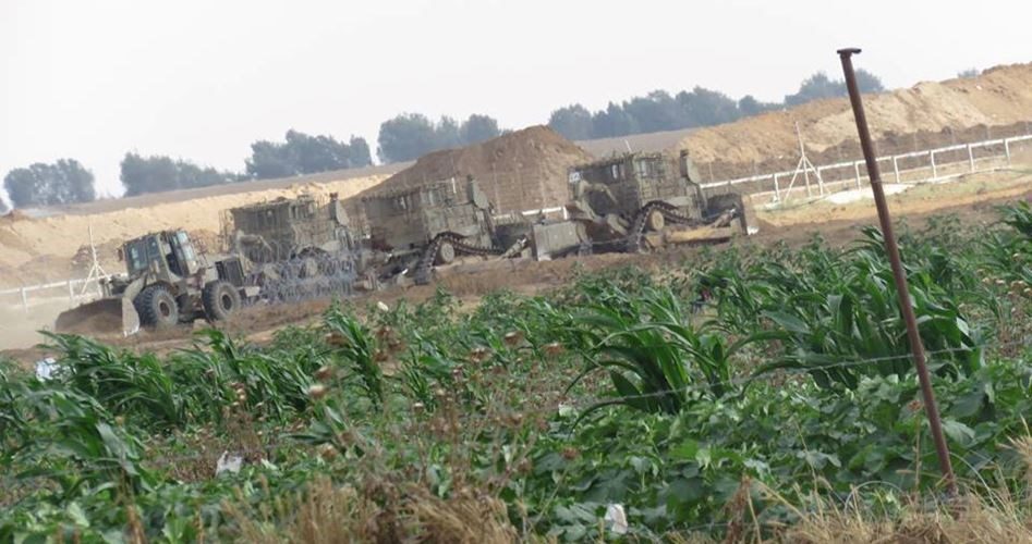 Gaza farm IDF soldiers