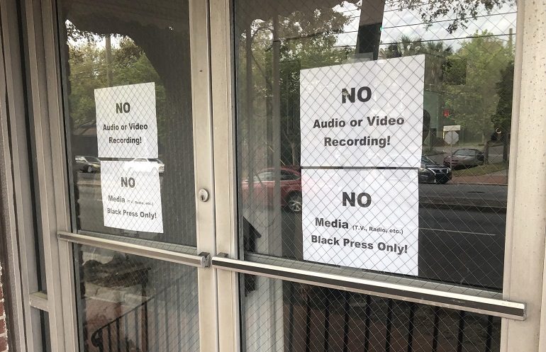 Black press only