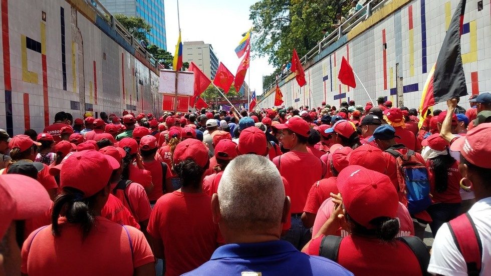 pro maduro rally venezuela