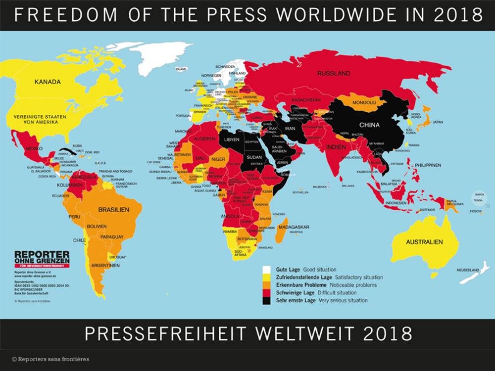 Click to enlarge freedom of the press RWB 208 reporters borders