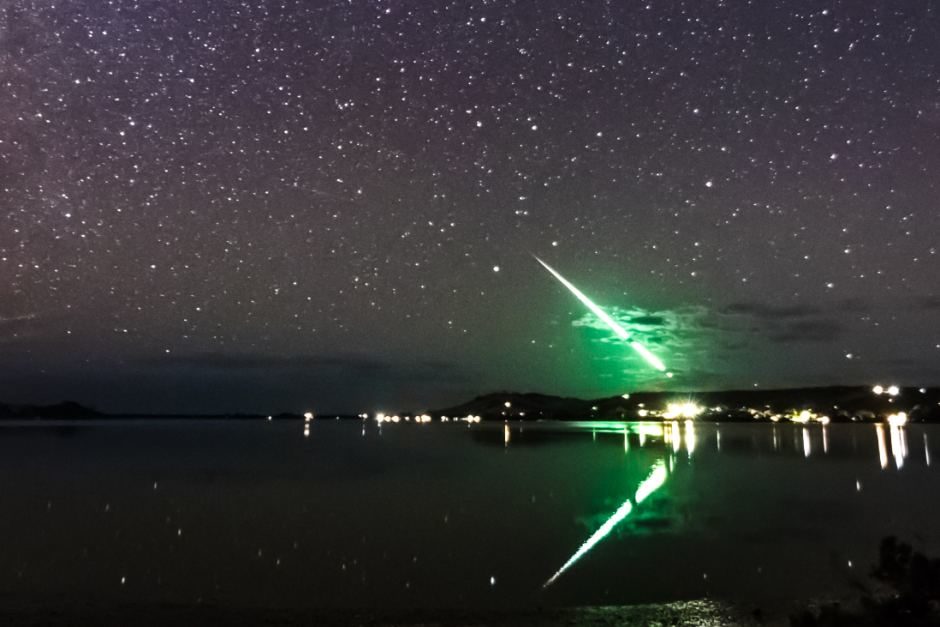 Meteor over Tasmania