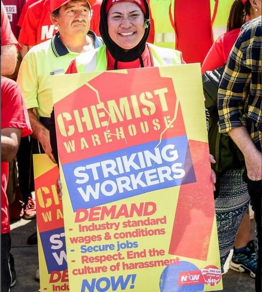 Click to enlarge chemist warehouse strike australia