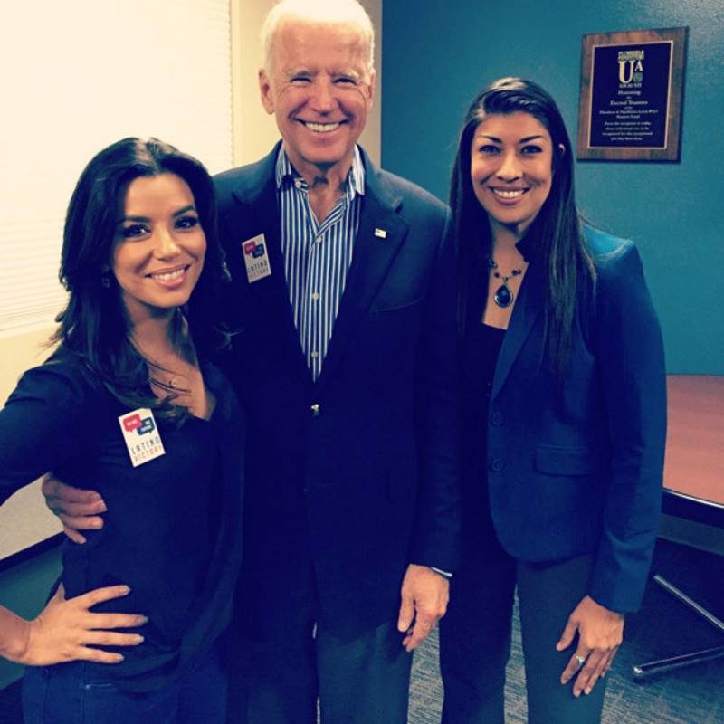 Click to enlarge joe biden kiss Flores