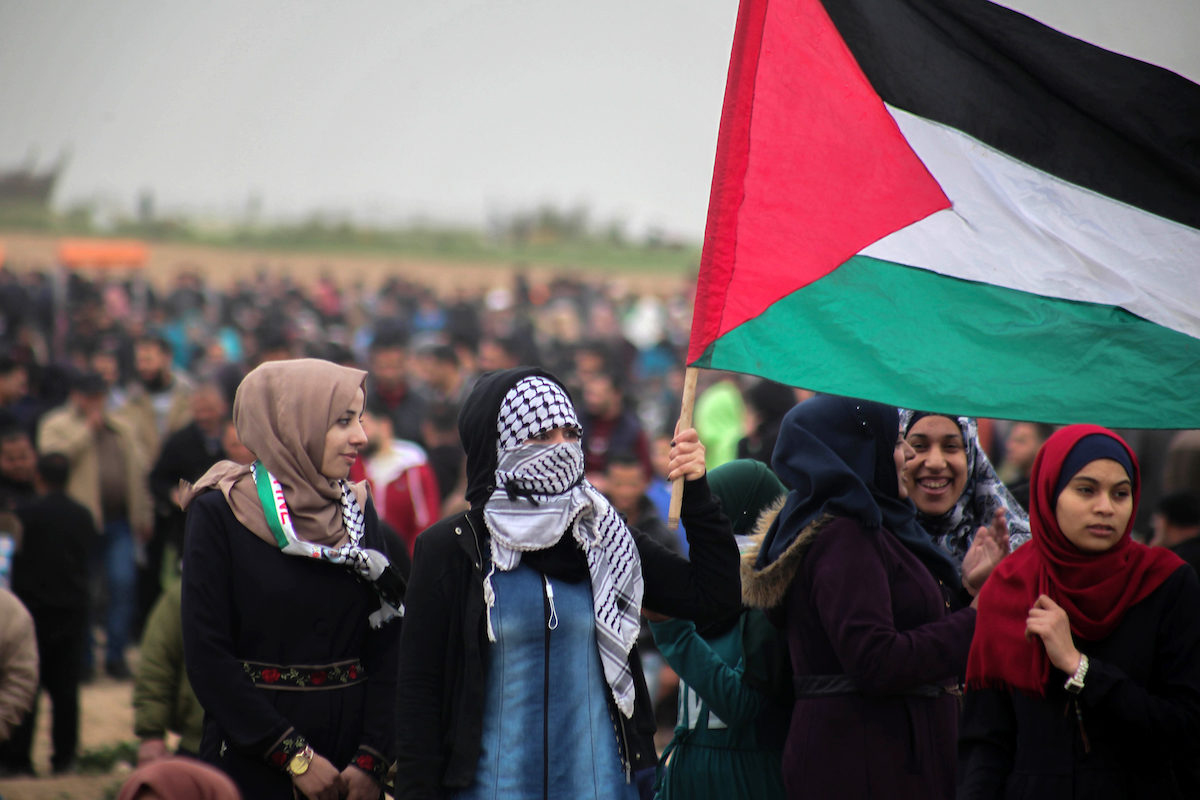 Click to enlarge Gaza Great March of Return March 2019