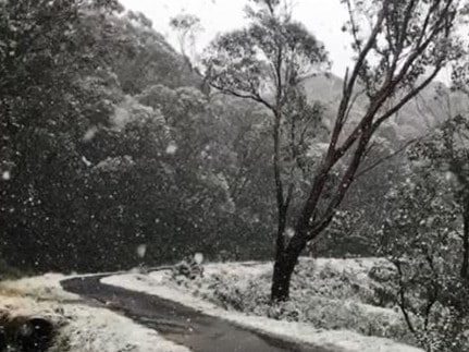 Temperatures have plummeted as a cold snap