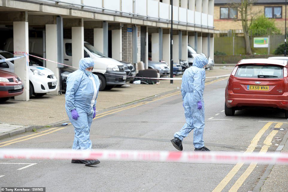 Click to enlarge London stabbing