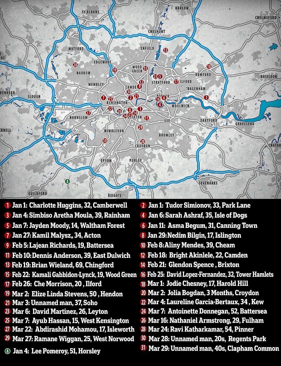 Click to enlarge London stabbing