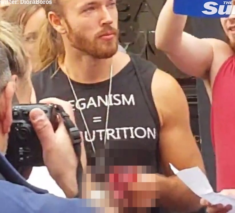 sv3rige anti-vegan raw meat