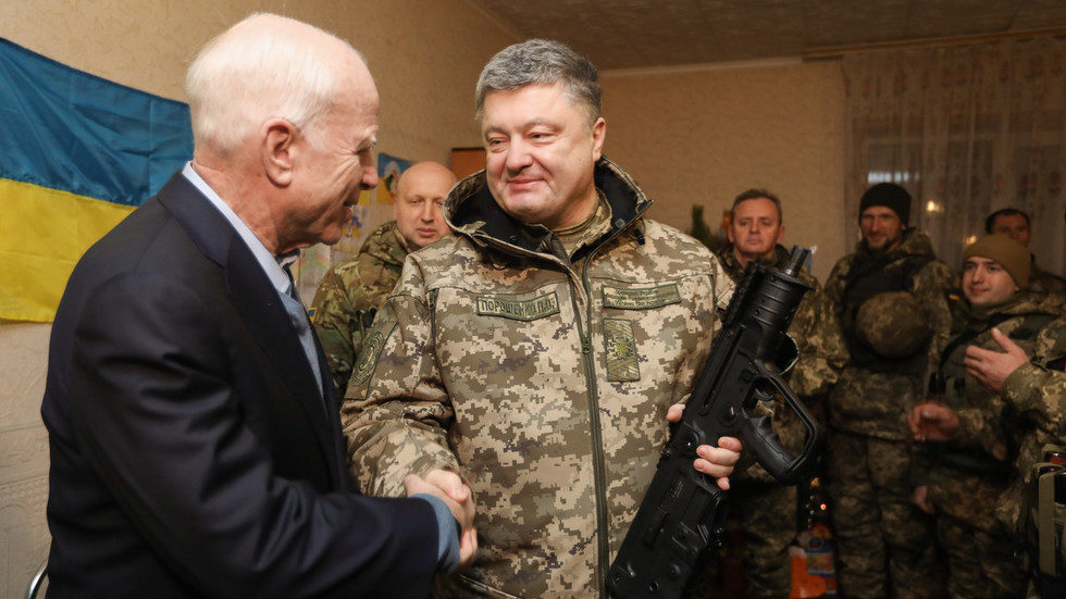 Click to enlarge McCain Poroshenko Ukraine
