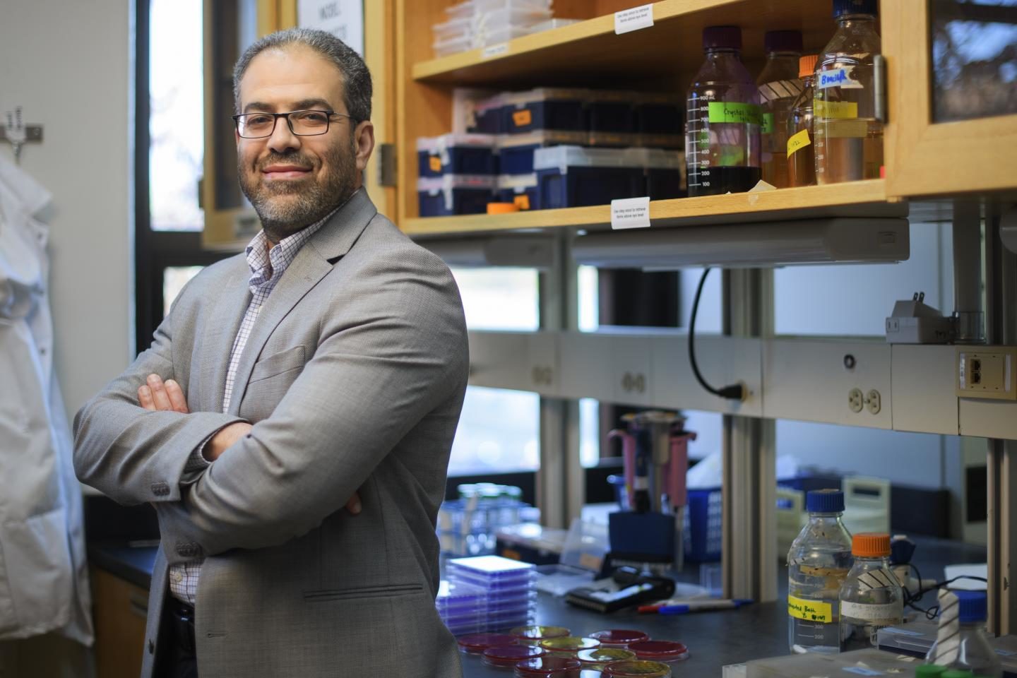 Mohamed Seleem, a professor of microbiology