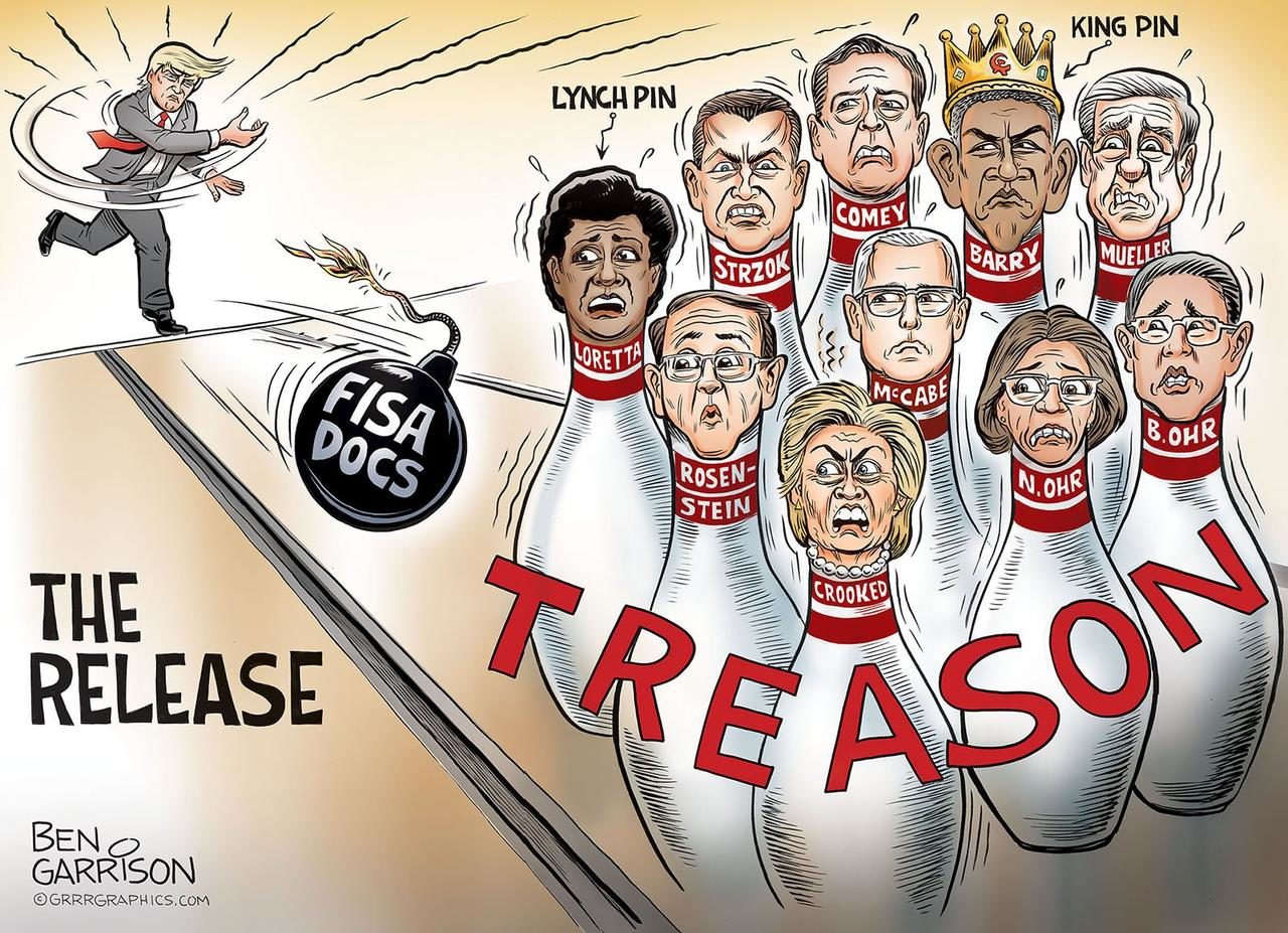 cartoon fisa warrents russiagate