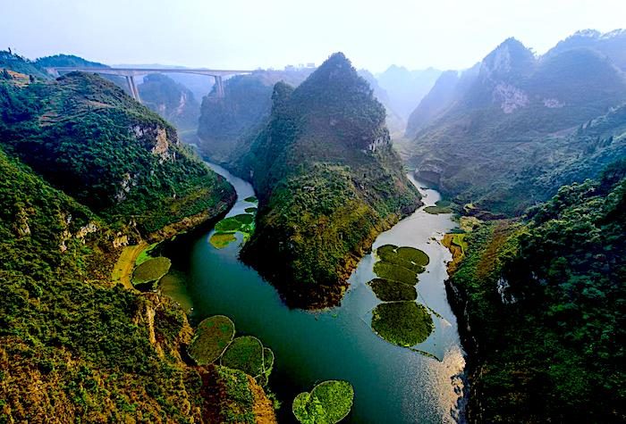 Click to enlarge China gorge