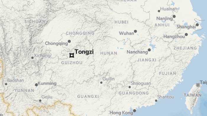 Map China Tongzi
