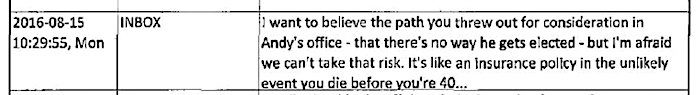Strzok text