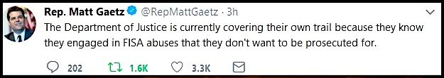 GaetzTweet