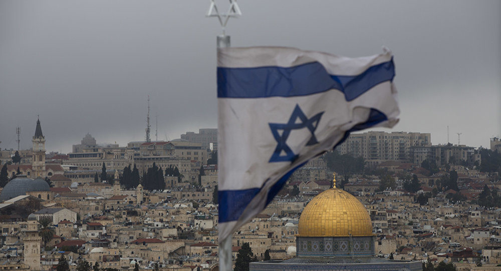 Click to enlarge israel flag jerusalem mosque
