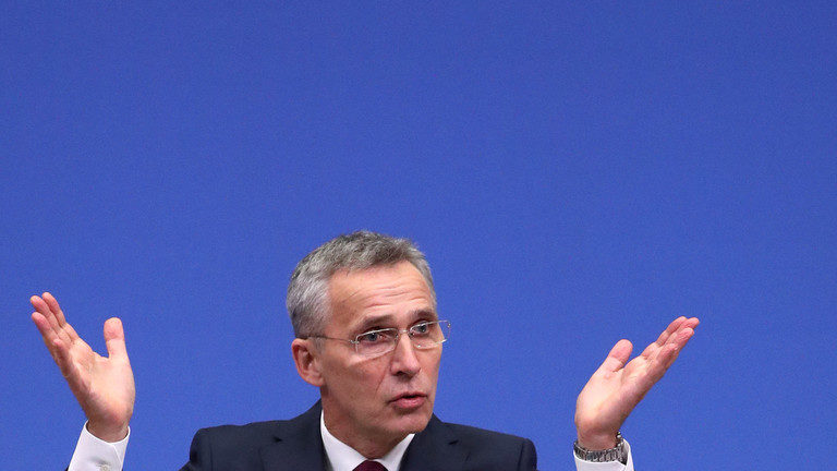 Click to enlarge NATO Secretary General Jens Stoltenberg