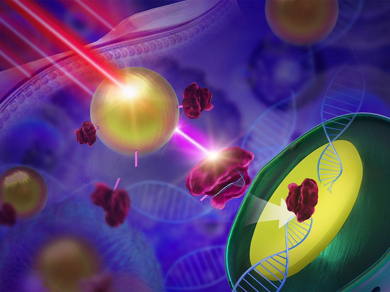 Gene Editing with Light