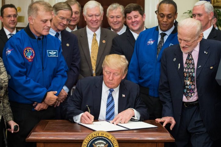 Trump space nasa