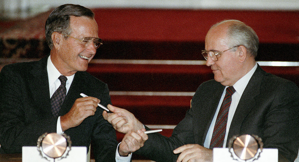 Gorbachev bush