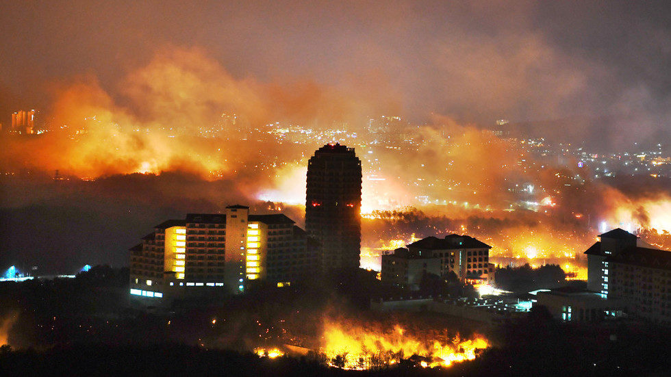 South Korea wildfires