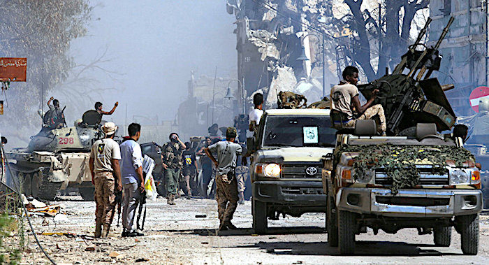 Click to enlarge Libyan National Army