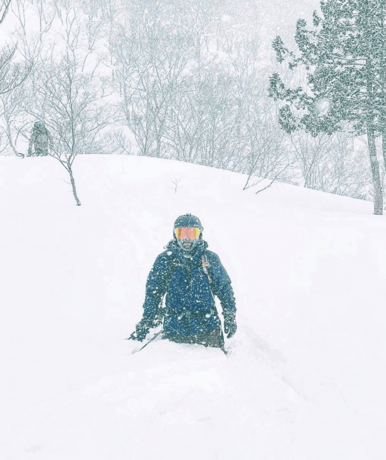 Mid-winter vibes this week in Hakuba on April 3.