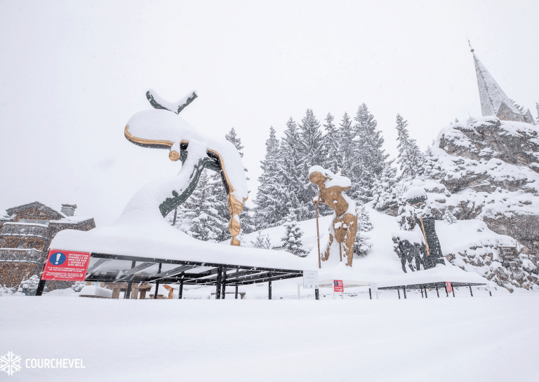 Courchavel yesterday and more snow is due