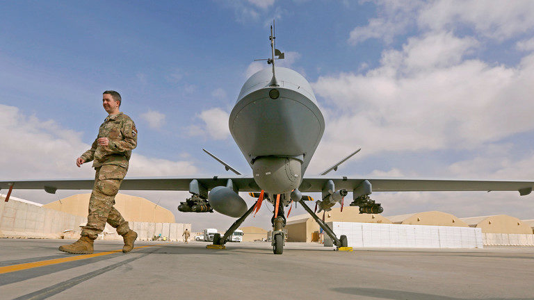 Click to enlarge Reaper drone