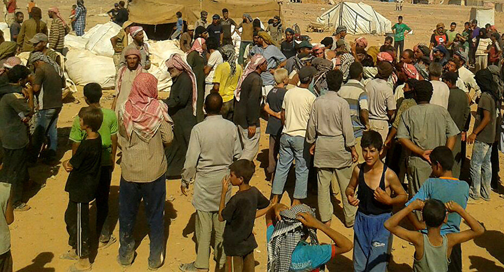 Click to enlarge Rukban refugee camp