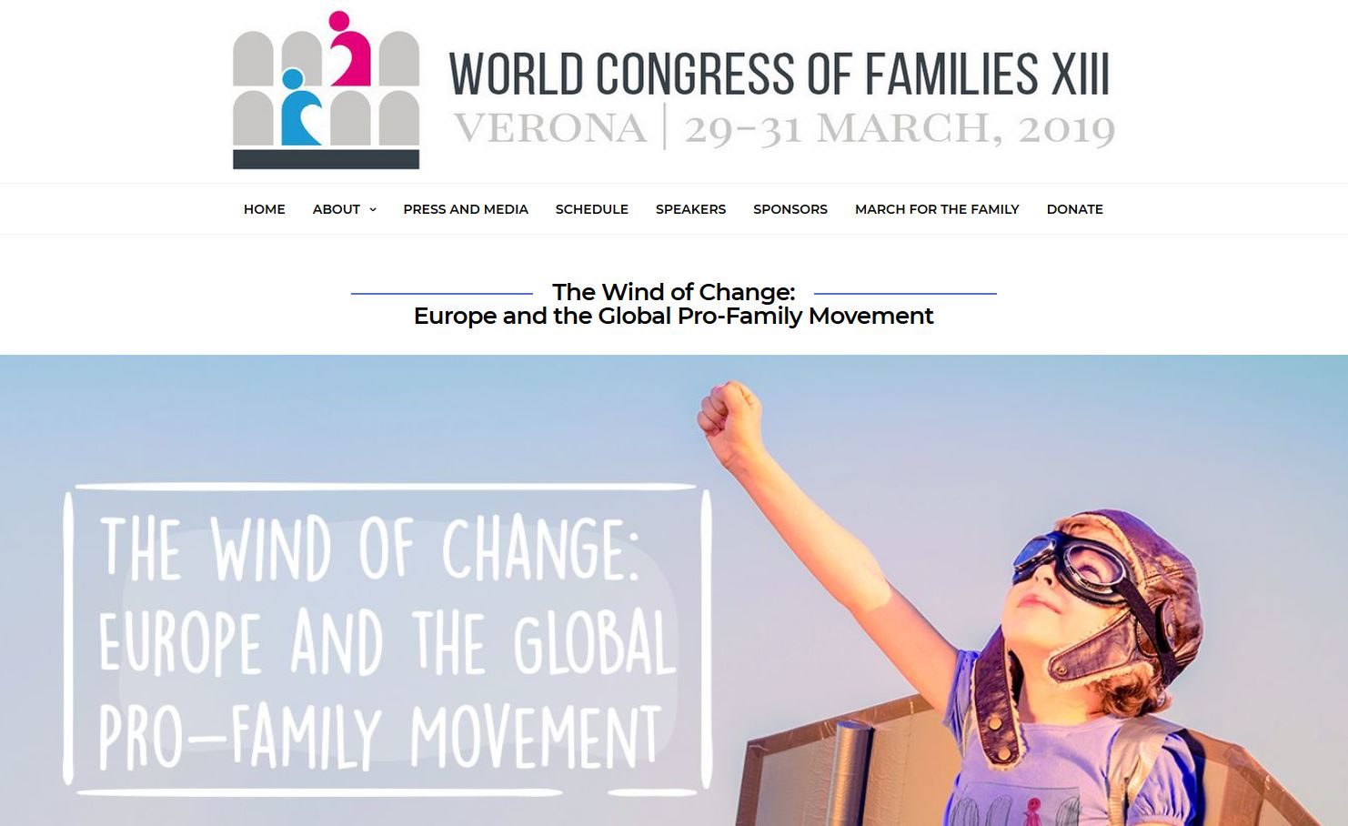 Click to enlarge world congress families