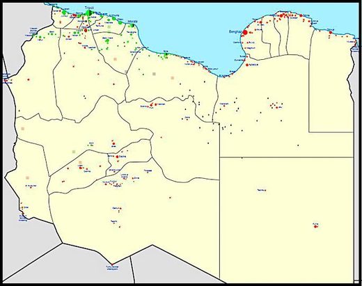 Libya map