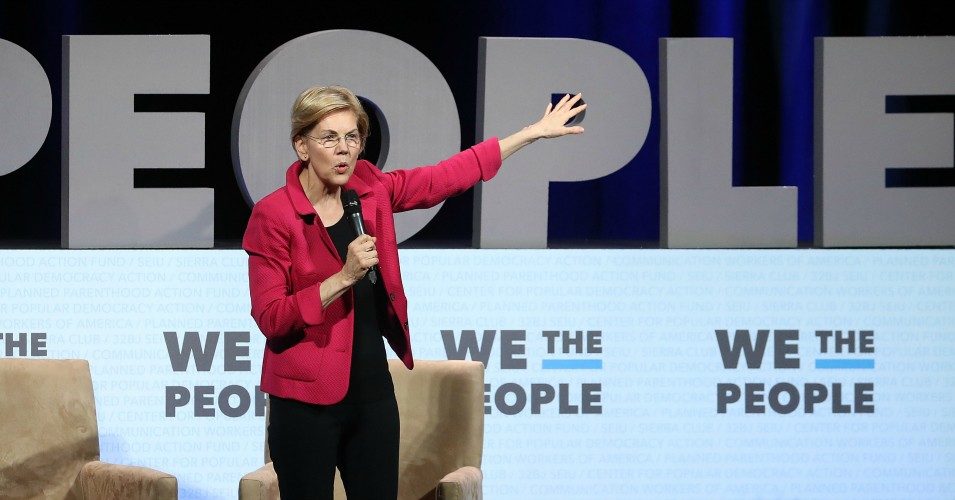 Click to enlarge Elizabeth Warren