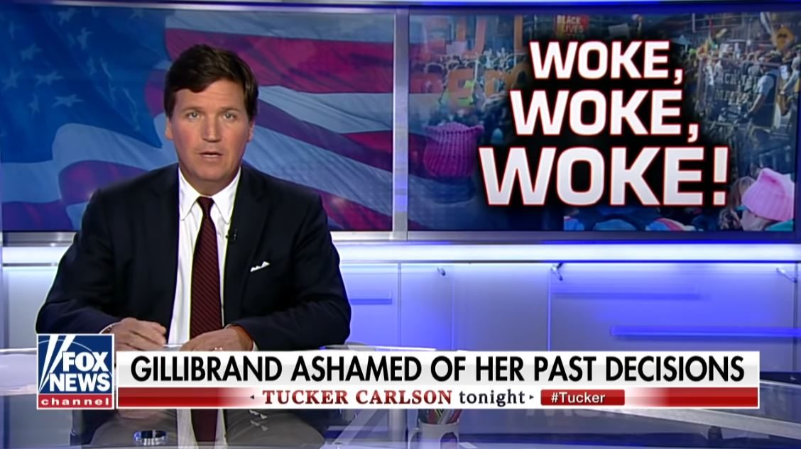 tucker carlson woke