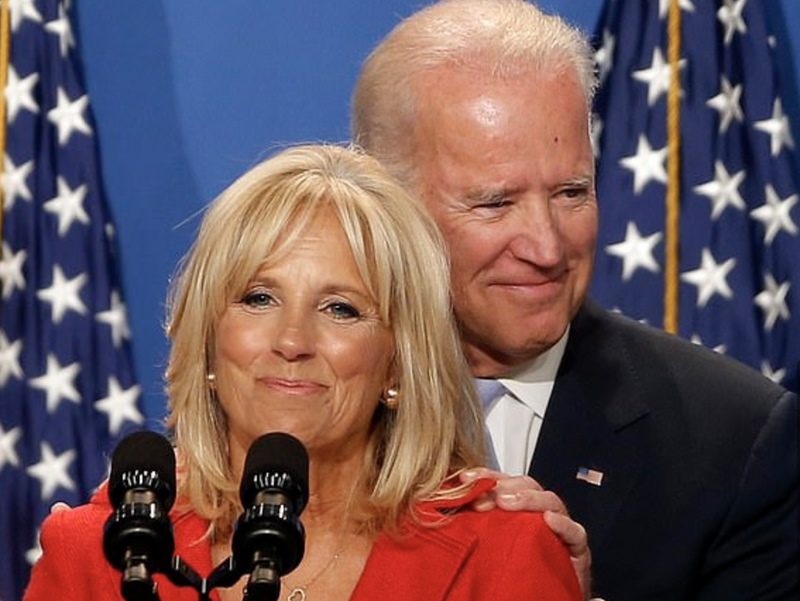 Jill and Joe Biden