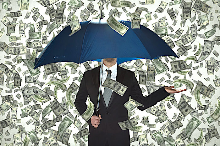 Click to enlarge Dollar umbrella