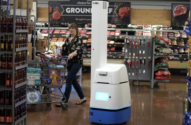 Click to enlarge Wal-Mart automated shelf scanners