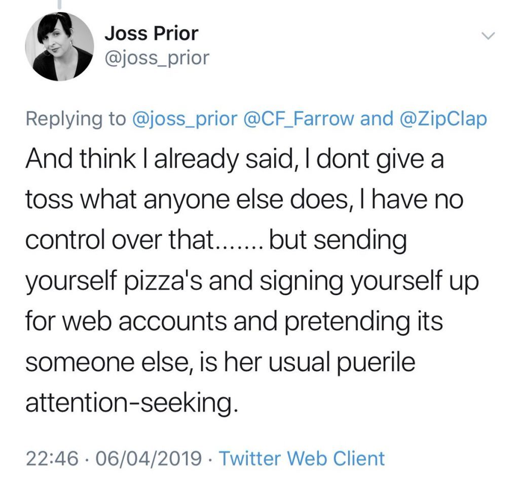 Joss Prior tweet