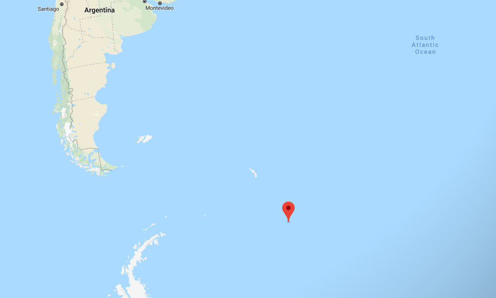 The epicenter of Tuesday's earthquake