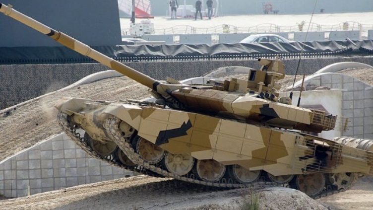 Click to enlarge T-90MS MBT battle tank