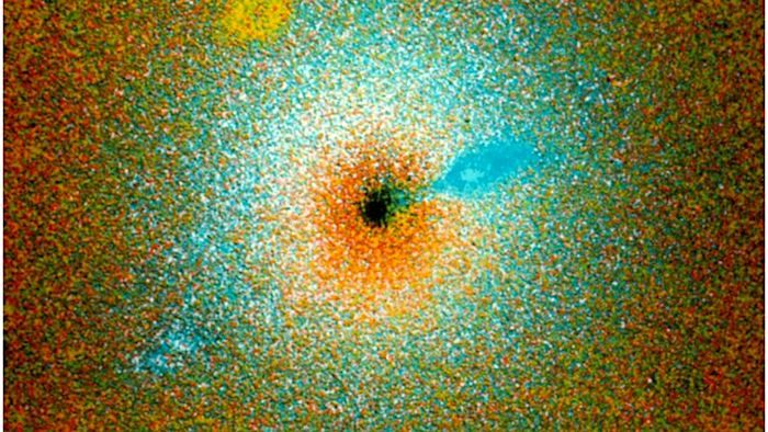 Click to enlarge M-87 galaxy