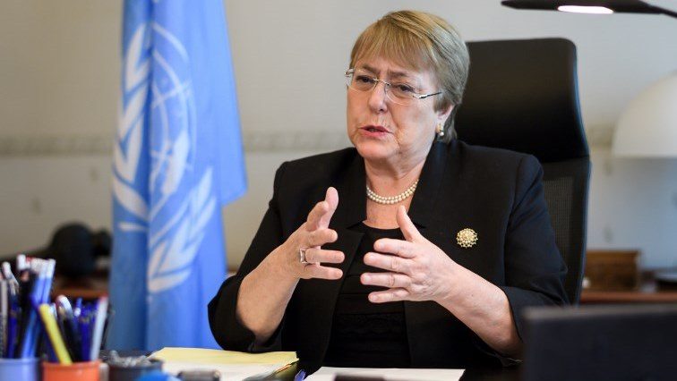 Click to enlarge Michelle Bachelet United Nations