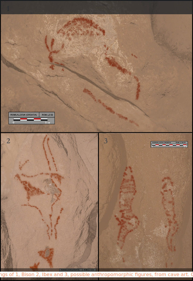 Click to enlarge baltic prehistoric cave art