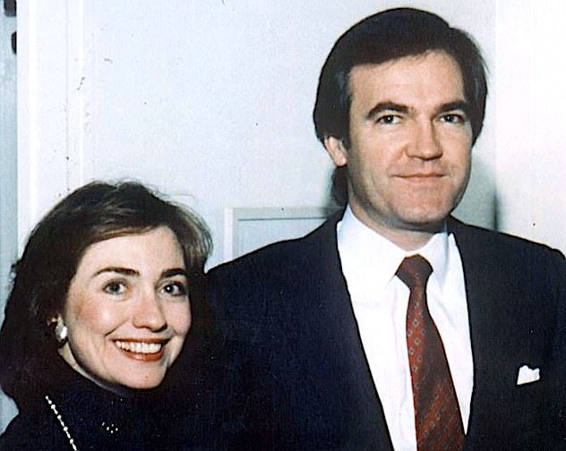 Click to enlarge H.Clinton, Vince Foster