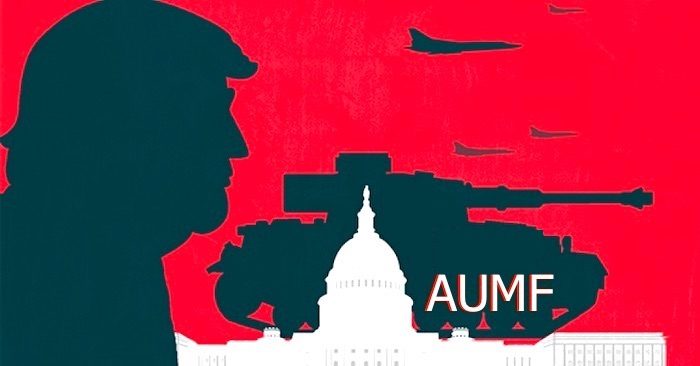 Click to enlarge trumpAUMF