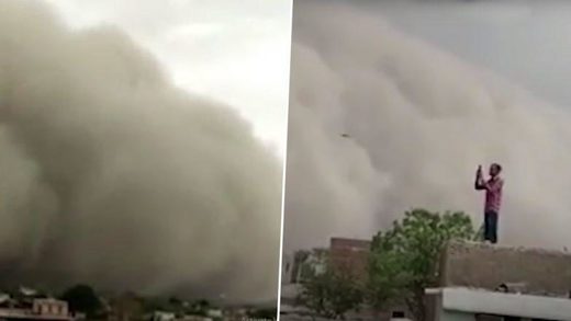 Rajasthan dust storm
